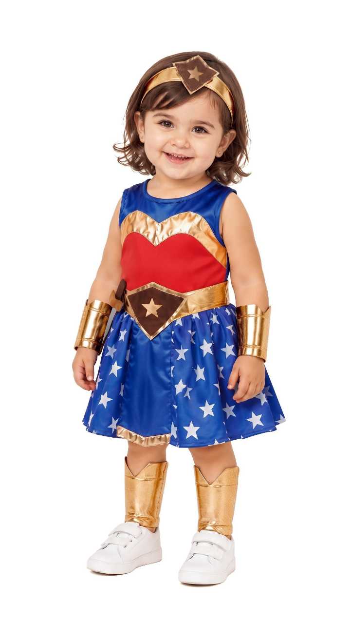 disfraz de superheroína para bebé