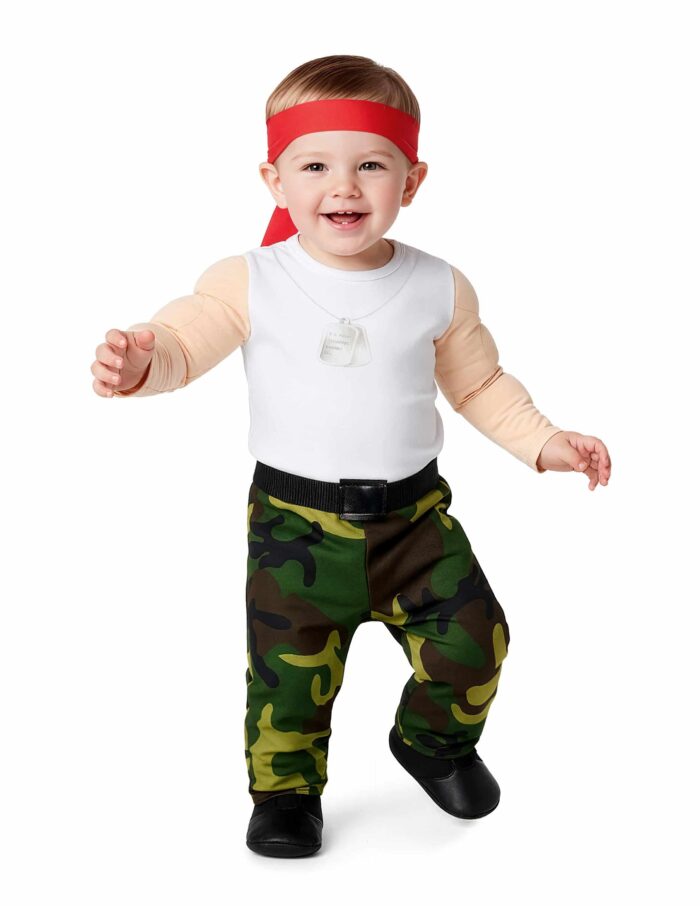 disfraz de rambo para bebe