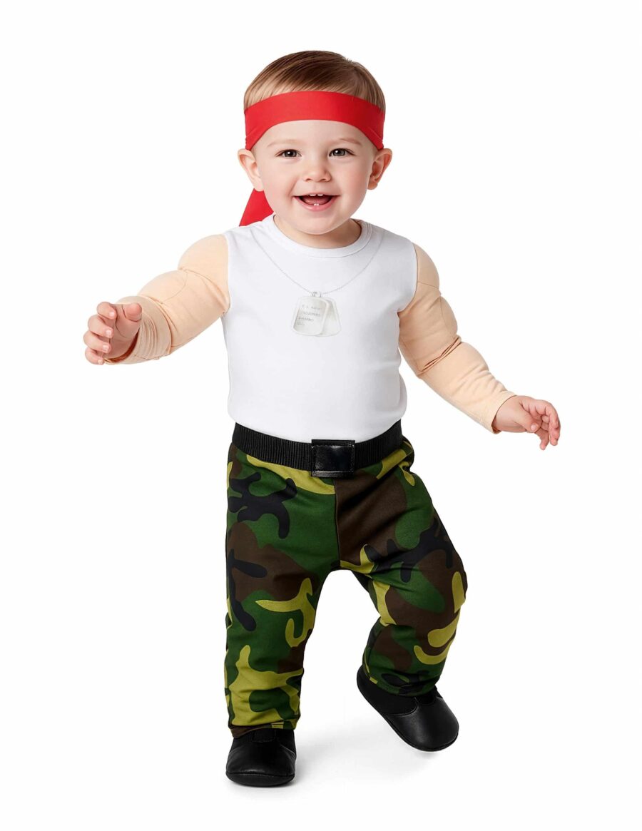 disfraz de rambo para bebe