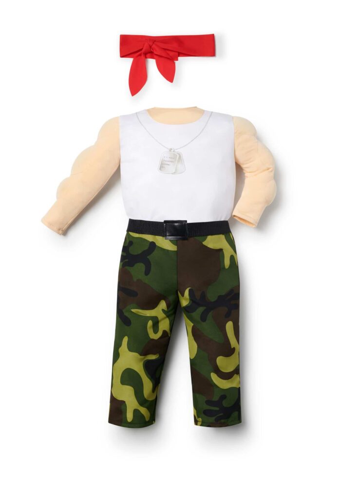 disfraz de rambo para bebe