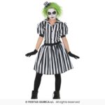 disfraz beetlejuice para niña