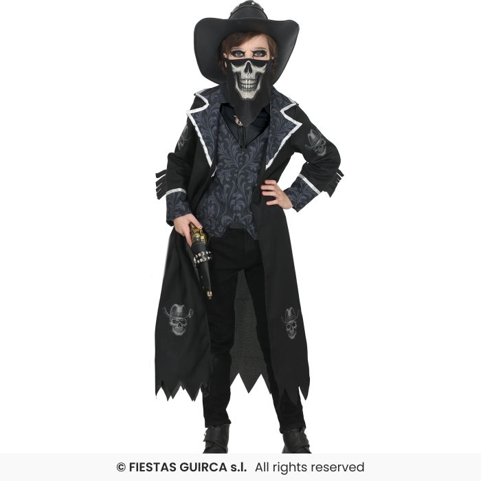 disfraz cowboy gotico infantil