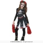 disfraz animadora gotica para niña
