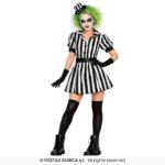 disfraz de beetlejuice para mujer