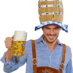 sombrero de barril para oktoberfest