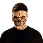 media máscara calavera