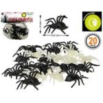 arañas minis glow in the dark