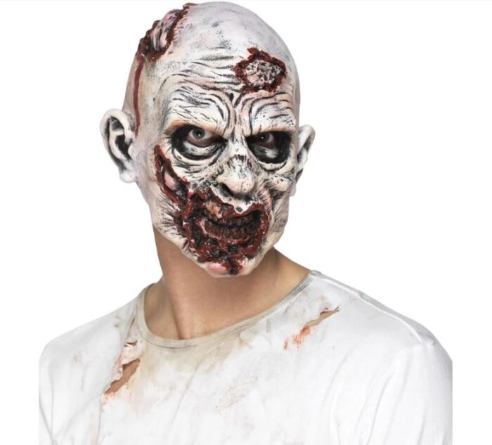 mascara de zombie