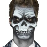 protesis de calavera de latex