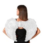 alas de plumas blancas