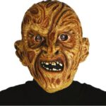 máscara Freddy quemado